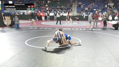 113 lbs Round Of 32 - Luke Dwyer, Xaverian vs Owen Blair, Newtown