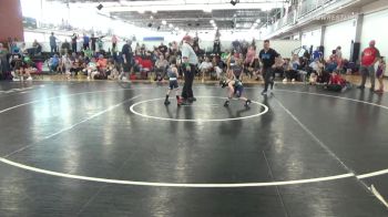 46 lbs Round Of 16 - Tyler MILLARD, The Grind Wrestling Club vs Cole Sanders, Jr. War Eagles Wrestling Club