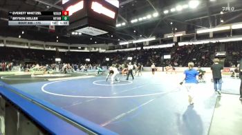 175 lbs Champ. Round 3 - Bryson Keller, Mount Vernon vs Everett Whetzel, Washougal
