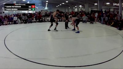 141 lbs Champ. Round 2 - Gavin Patterson, Falcon Wrestling Club vs Favio Rivero, Rocks Wrestling Club