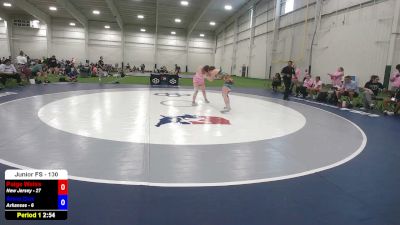 130 lbs Paige Weiss, New Jersey vs Anna Dux, Arkansas