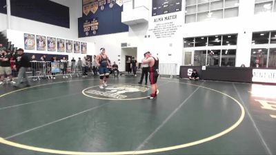 285 lbs Cons. Round 4 - Nethaniel Baranda, Troy vs Joziah Estrada, Yucaipa