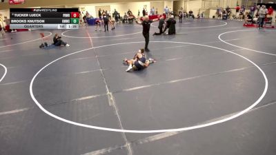 14U - 88 lbs Quarters - Tucker Lueck, Princeton Wrestling vs Brooks Knutson, Kasson-Mantorville Wrestling Club