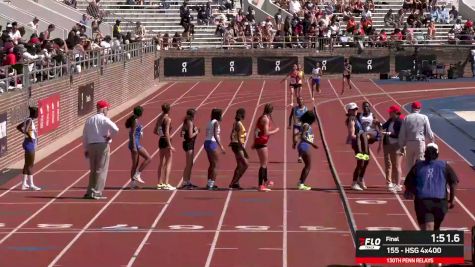 Watch High School Girls 4x400 Relay Prelims (Event 155) At 2026 Penn Relays