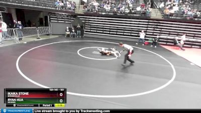 101 lbs Cons. Round 2 - Ikaika Stone, Bonneville vs Ryan Hua, Kearns