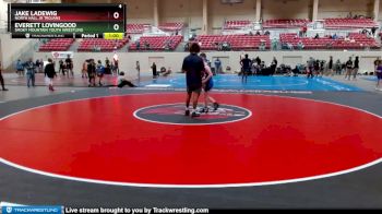 89-95 lbs Round 2 - Jake Ladewig, North Hall Jr Trojans vs Everett Lovingood, Smoky Mountain Youth Wrestling