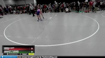 105 lbs Cons. Round 2 - Serina Catt, Montana vs Serenity Turner, Braided Brutes Wrestling