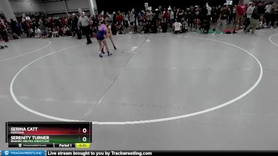 105 lbs Cons. Round 2 - Serina Catt, Montana vs Serenity Turner, Braided Brutes Wrestling