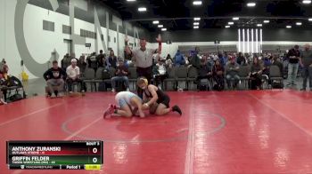 105 lbs Quarterfinals (8 Team) - Griffin Felder, Thorn Wrestling (MN) vs Anthony Zuranski, Outlaws Xtreme