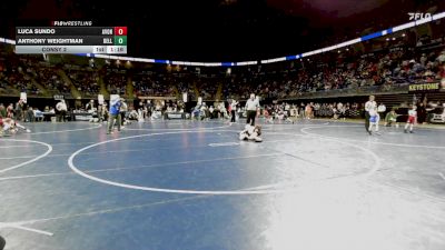 80 lbs Consy 2 - Luca Sundo, Avonworth vs Anthony Weightman, Belle Vernon