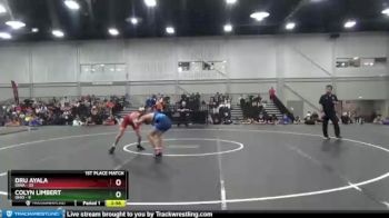 106 lbs Placement Matches (8 Team) - Dru Ayala, Iowa vs Colyn Limbert, Ohio