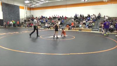 B-19 lbs Cons. Semi - Alexavier Lee, Big Game Wrestling Club vs Wyatt Hammes, Golden Hawk Wrestling Club