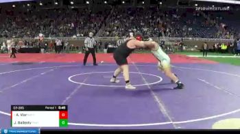 D3-285 lbs Cons. Round 2 - Aden Viar, Montrose vs Jeronimo Ballesty, Pontiac Notre Dame Prep