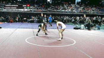 6A 155 lbs 3rd Place Match - Gianna Cedeno, Richardson Berkner vs Yaretzi Espinoza, Arlington Houston