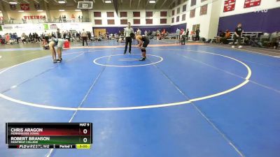 149 lbs Cons. Round 2 - Robert Branson, Montreat College vs Chris Aragon, Morningside (Iowa)