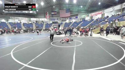 58 lbs Quarterfinal - Noah Becklehimer, Duran Elite vs Ivan Krasnec, Arvada West