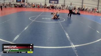 88 lbs Rd# 2 10:30am Friday - Parker Workman, Team Ohio vs Bennett Myles, NCWAY National Team