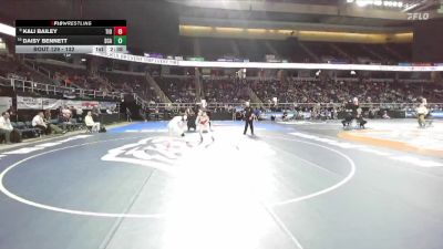 132 lbs Cons. Round 1 - Daisy Bennett, Scarsdale-1 vs Kali Bailey, Tioga-4