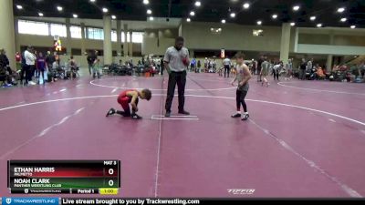 70+75 Round 1 - Ethan Harris, Palmetto vs Noah Clark, Panther Wrestling Club