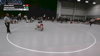 88 lbs Cons. Sub-rd Of 16 - Caleb Frease, Wildcat Wrestling Club vs Archie Nelson, N8