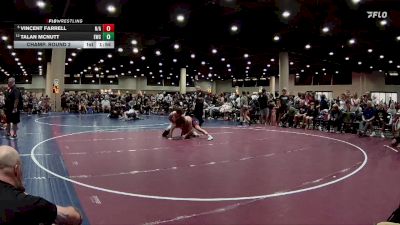 157 lbs Champ. Round 2 - Vincent Farrell, N/a vs Talan McNutt, Elevate Wrestling Club