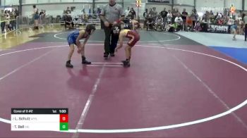57 lbs Consi Of 8 #2 - Lincoln Schulz, Apple Valley vs Taylor Bell, Ioc