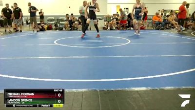 195 lbs Round 3 (4 Team) - Landon Spence, Front Royal vs Michael Morgan, Team 302 Gold