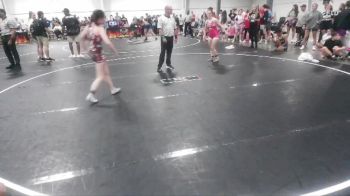 110 lbs Round 1 - Mikayla Williams, The Storm Wrestling Center vs Bella Gardner, Genesis Wrestling Club