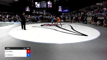 120 lbs Cons 32 #2 - Anthony Orozco-Diaz, Illinois vs Henry Ean Ofeciar, Arizona