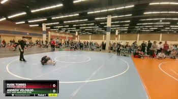 67 lbs Semifinal - Andrew Veloquio, Katy Area Wrestling Club vs Mark Torres, Paradigm Wrestling