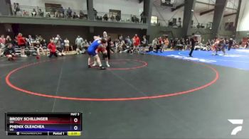 175 lbs Cons. Round 1 - Brody Schillinger, WA vs Phenix Oleachea, WA