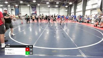 165 lbs Rr Rnd 3 - Marcus Nagel, Ohio Gold vs Trace Kinzey, Micky's Maniacs White