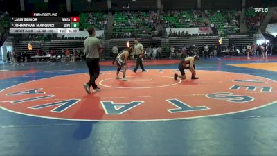 1A-4A 150 Cons. Semi - Liam Senior, Westminster Christian Academy vs Johnathan Marquez, J.B. Pennington