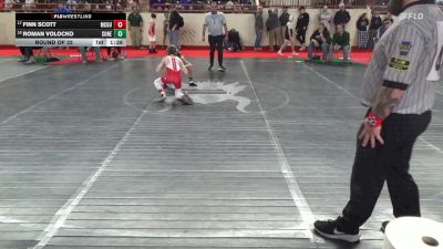 75_B lbs Round Of 32 - Finn Scott, McGuffey vs Roman Volocko, Conemaugh Township