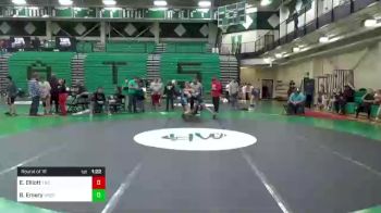 112 lbs Round Of 16 - Elizabeth Elliott, TeamNC vs Bailey Emery, West Virginia