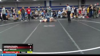 96 lbs Round 4 (8 Team) - Brady Miholko, 4M vs Jackson Polifka, Centurion Joker Squad
