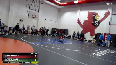 106 lbs Cons. Round 1 - Jackson Maier, Sabertooth Wrestling Club vs James Barnett, Attica