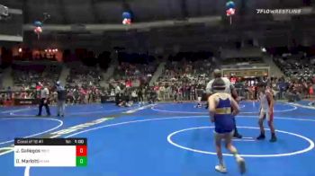 70 lbs Consolation - Jesus Gallegos, Nm Gold vs Dominick Mariotti, Stma