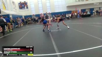 144 lbs Cons. Round 4 - Santino Rodriguez, Don Bosco Prep vs Eoghan O`Hara, Cranford