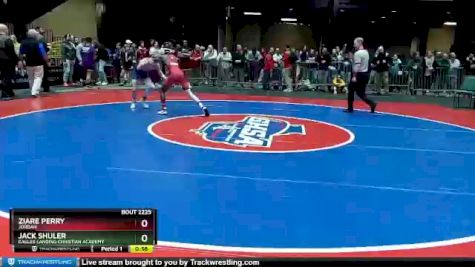 2A-106 lbs Cons. Semi - Jack Shuler, Eagles Landing Christian Academy vs Ziare Perry, Jordan