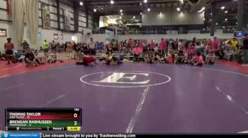 145 lbs Round 5 (6 Team) - Brendan Rasmussen, POWERHOUSE vs Thomas Taylor, RAW TALENT