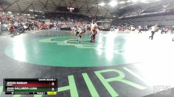 3A 120 lbs Champ. Round 2 - Juan Gallardo-Luna, Auburn vs Jeison Ingram, Ferris