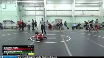 72 lbs Round 6 (8 Team) - Christian Wirts, Terps Xtreme vs Vince Von Bernewitz, PA Alliance Blue