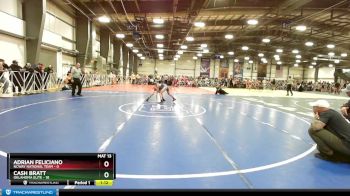 88 lbs Rd# 1 9:00am Friday - Cash Bratt, Oklahoma Elite vs Adrian Feliciano, NCWAY National Team