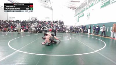 165 lbs Round Of 16 - James Gilby, Joel Barlow vs Alphonse Milano, Notre Dame-West Haven