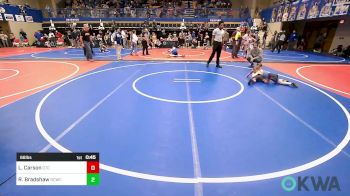 66 lbs Consi Of 4 - Lily Carson, Owasso Takedown Club vs Ryker Bradshaw, Dark Cloud Wrestling Club