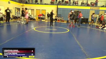 285 lbs Semifinal - Jonathon Romo, Dodge City Training Center vs Clayton Frehn, Manhattan Regional Training Center (MRTC)