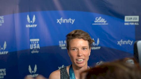 Nikki Hiltz Goes 3:55 To Claim 1,500m U.S. Olympic Trials title