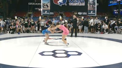 120 lbs Cons. Sub-rd Of 32 - Kate Krause, Iowa vs Emily Golini, Massachusetts