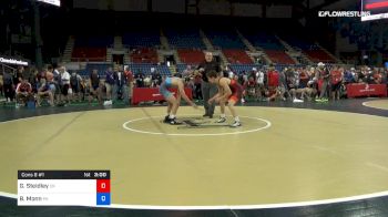 120 lbs Cons 8 #1 - Garrett Steidley, Oklahoma vs Benjamin Monn, Pennsylvania